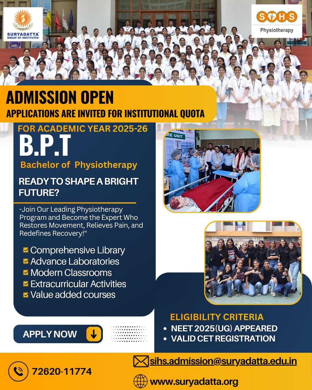 BPT-IQ-Admission advertisement 25-26